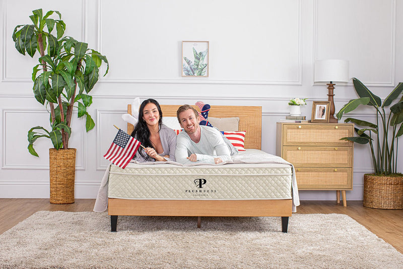 PlushBeds Hybrid Mattress - The Savvy Bliss