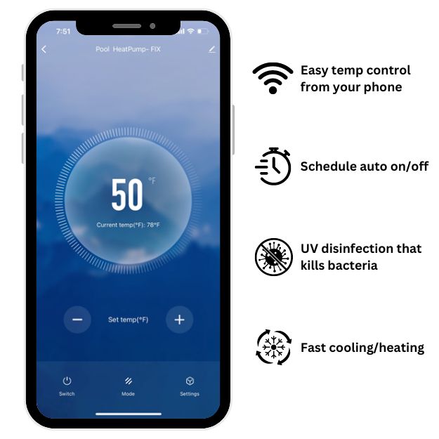 Warrior Max 1 HP WiFi Water Chiller/Heater + XL Ice Bath Tub