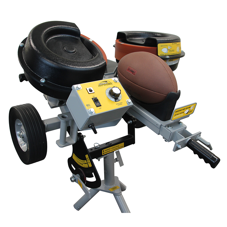 Sports Attack Snap Attack Football Machine w/ Cart Clamp