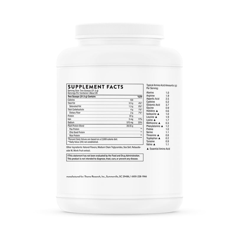 Thorne Plant Protein