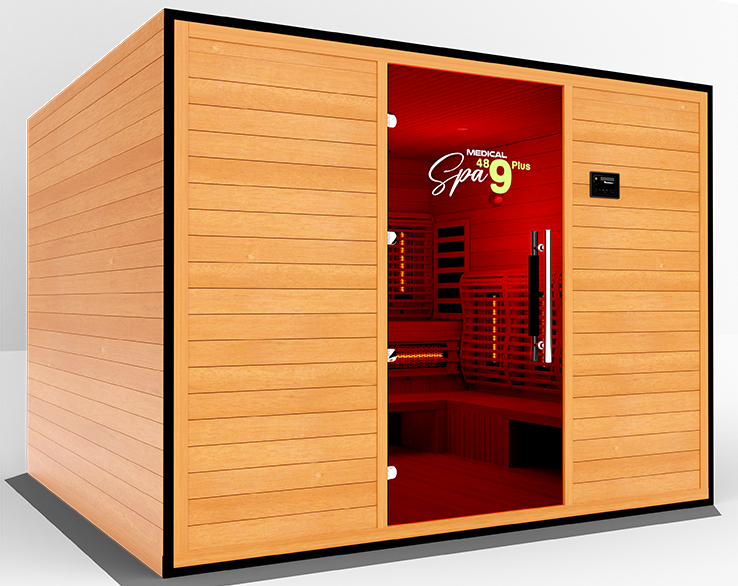 Medical Saunas 6-9 Person Infrared Commercial Spa 489Plus