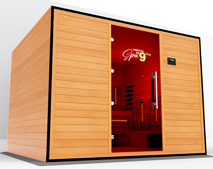 Medical Saunas 6-9 Person Infrared Commercial Spa 489Plus