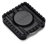 Wahoo SPEEDPLAY Flat Pedal Kit, black square flat platform with a centre disc