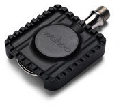 Wahoo SPEEDPLAY Flat Pedal Kit, flat pedal platform with a spindle attached