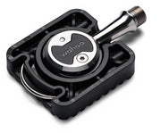 Wahoo SPEEDPLAY Flat Pedal Kit, flat platform fitted over a Speedplay pedal