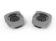 Wahoo SPEEDPLAY Easy Cleats, pair of grey cleats with surrounds