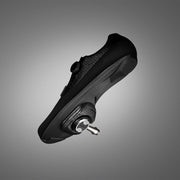 Wahoo SPEEDPLAY NANO, pedal fitted to a dark carbon-style shoe sole