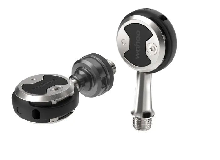 Wahoo SPEEDPLAY POWER Single-Sided, pair of pedals, one flat, one upright