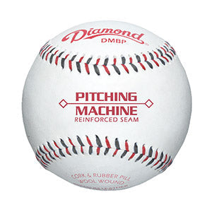 Sports Attack White Full-Grain Leather Practice Baseball w/ Kevlar Seams 9" - Dozen
