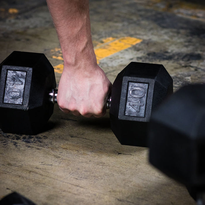 PRx Performance Rubber Hex Dumbbells