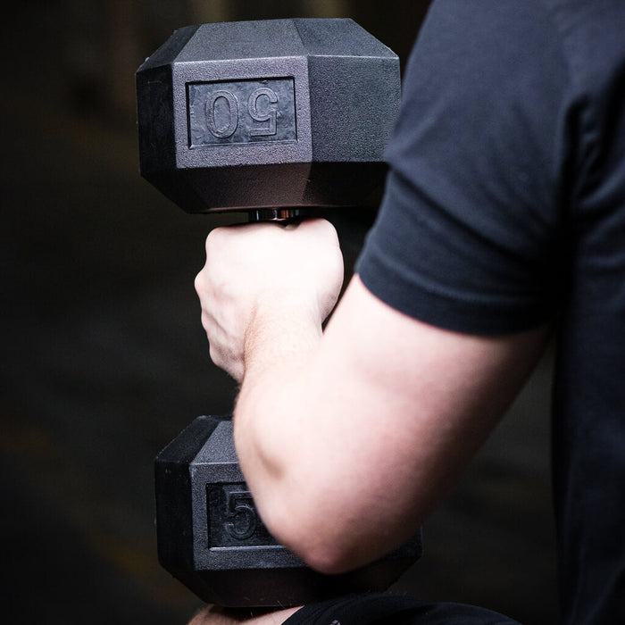 PRx Performance Rubber Hex Dumbbells