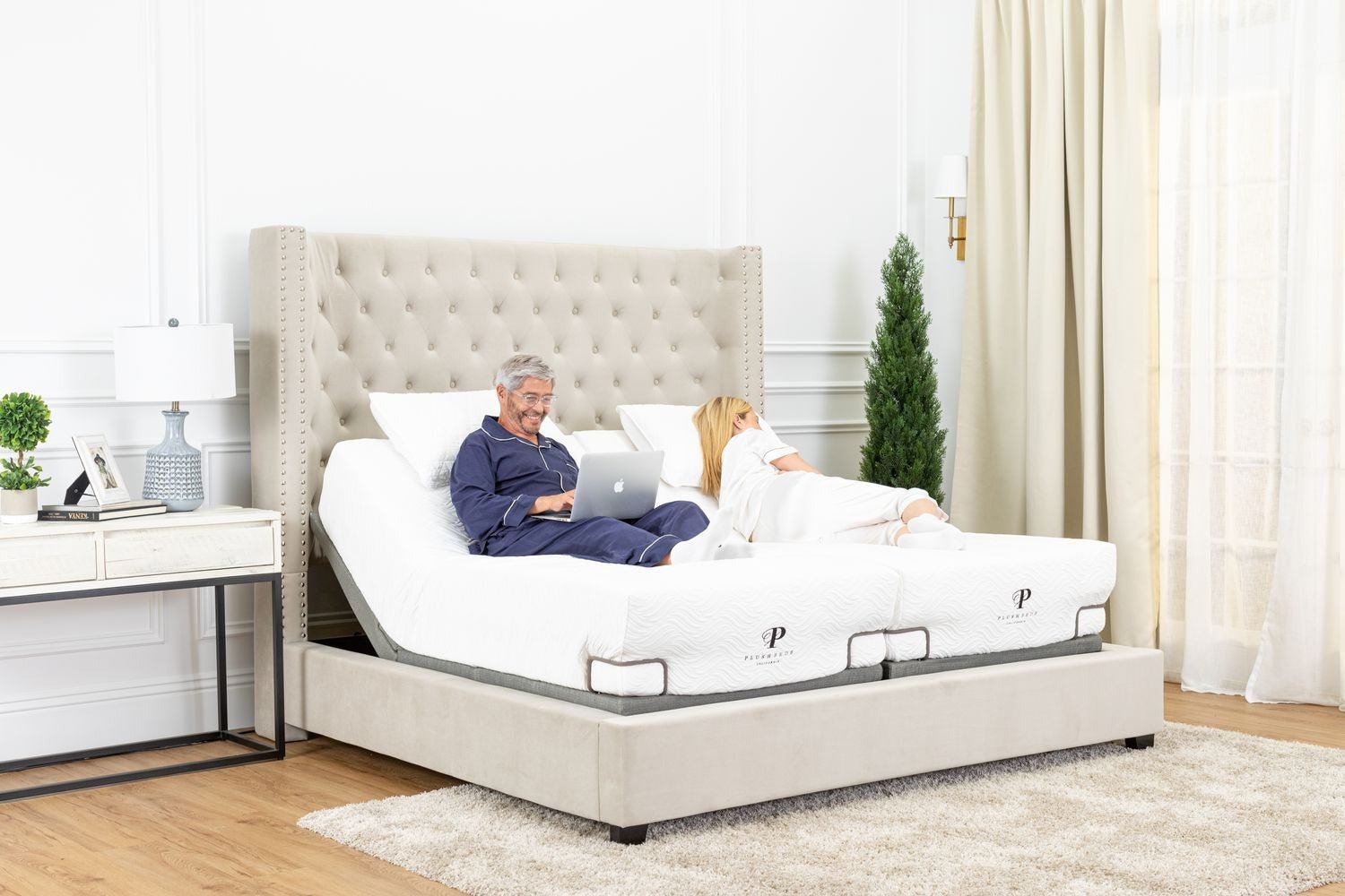 PlushBeds Eco Bliss Hybrid Mattress - Thumbnail 5