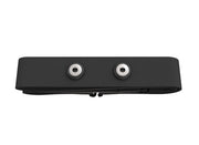 Wahoo TRACKR HR Strap, wider frame of the strap and its two snap studs