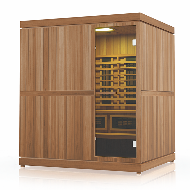 Finnmark FD-5 Trinity 4-Person Hybrid Indoor Infrared & Traditional Steam Sauna