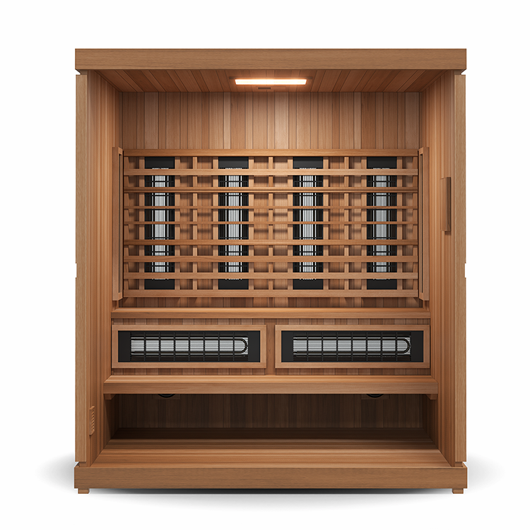 Finnmark FD-5 Trinity 4-Person Hybrid Indoor Infrared & Traditional Steam Sauna