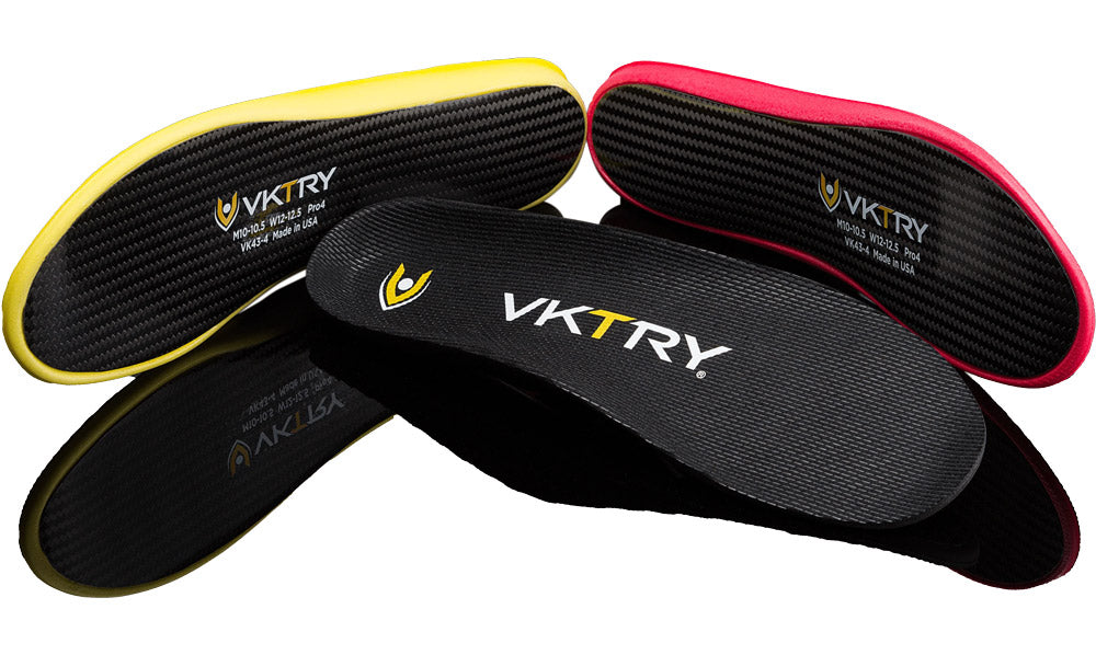 VKTRY Gold 7mm Sneaker Insoles