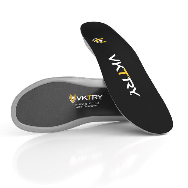 VKTRY Silver Performance InsolesCarbon Fiber Shock Absorbing Inserts