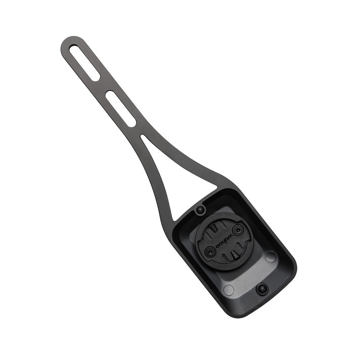 Wahoo ELEMNT ACE Integrated Mount, ACE on the integrated mount, turned right