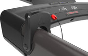 Wahoo KICKR RUN, left paddle controller with red safety clip and cord