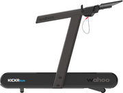 Wahoo KICKR RUN, right side with flat deck, console arm and shelf