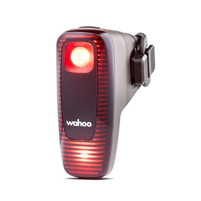 Wahoo TRACKR RADAR Tail Light, light with the LEDs lit red