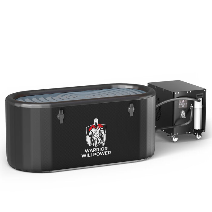 Warrior Max 1 HP WiFi Water Chiller/Heater + XL Ice Bath Tub