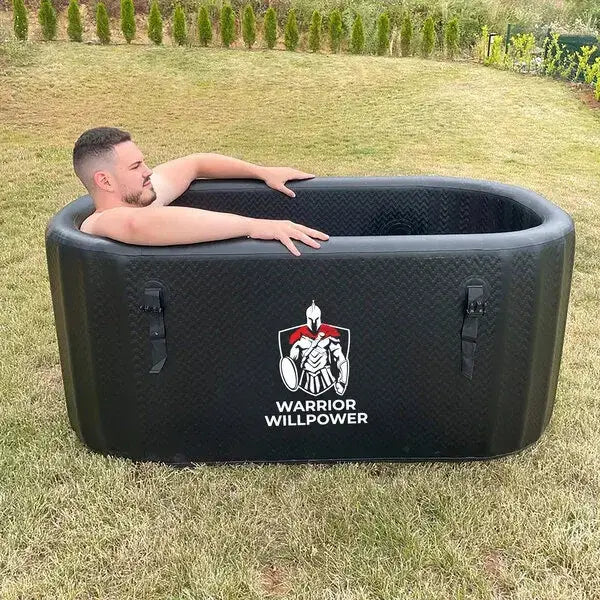 Warrior Willpower Max 1 HP WiFi Water Chiller/Heater + XL Ice Bath Tub