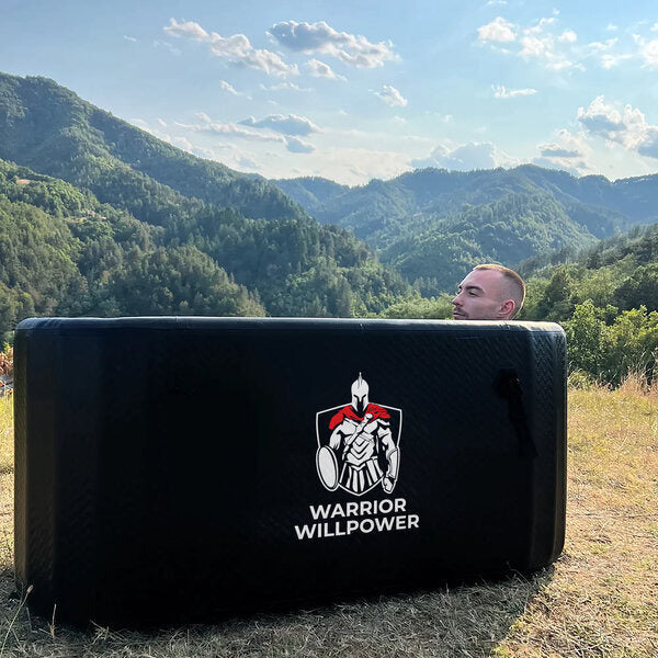 Warrior Max 1 HP WiFi Water Chiller/Heater + XL Ice Bath Tub