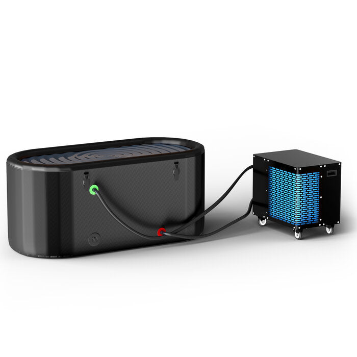 Warrior Max 1 HP WiFi Water Chiller/Heater + XL Ice Bath Tub