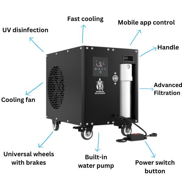 warrior max water chiller