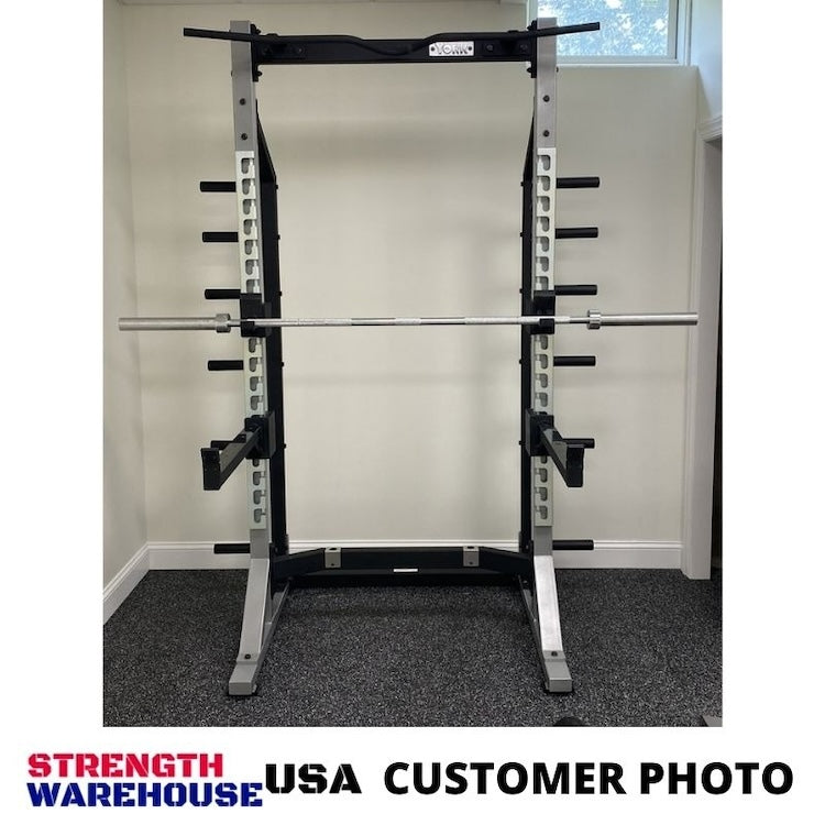 York Barbell STS Self Standing Half Rack