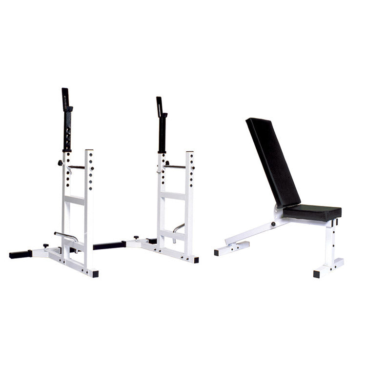 York Barbell Pro Series 209 w/ 206ID Bench & 204 Cage Attachment