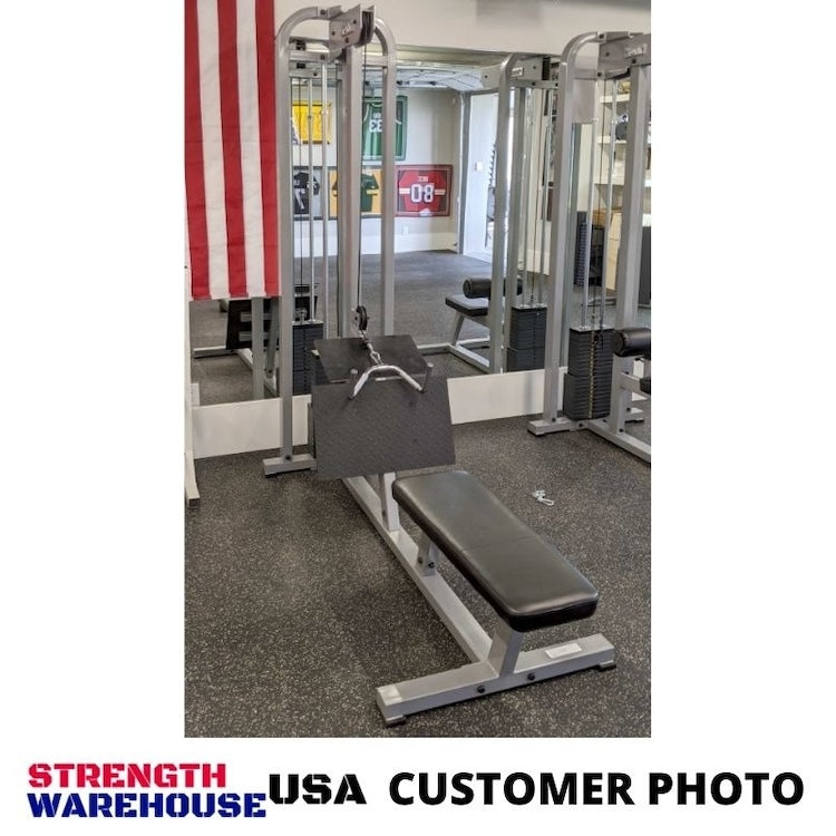 York Barbell STS Seated Low Rowing Machine