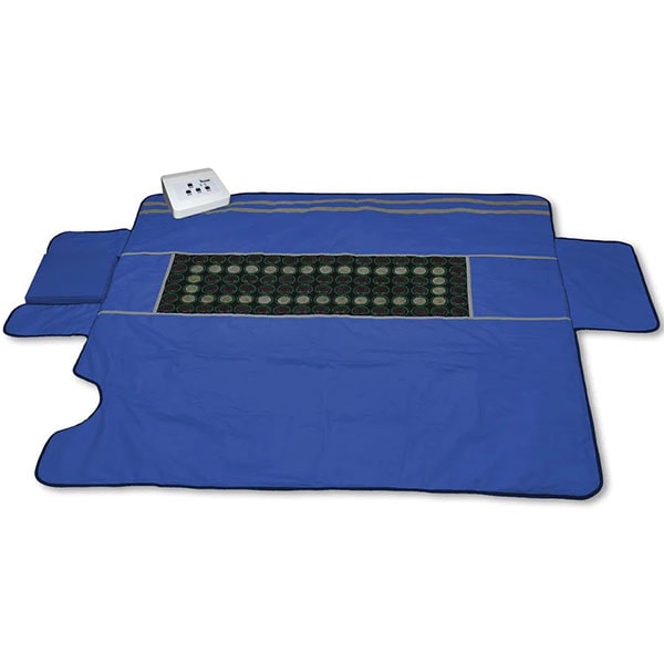 1Love PREMIUM ZERO Sauna Blanket Front View Blue