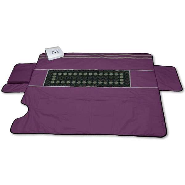 1Love PREMIUM ZERO Sauna Blanket Front View Purple