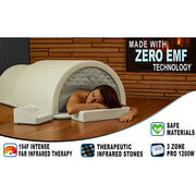 1Love Premium ZERO Sauna Dome Features