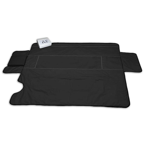 1Love ZERO Sauna Blanket Front View Black
