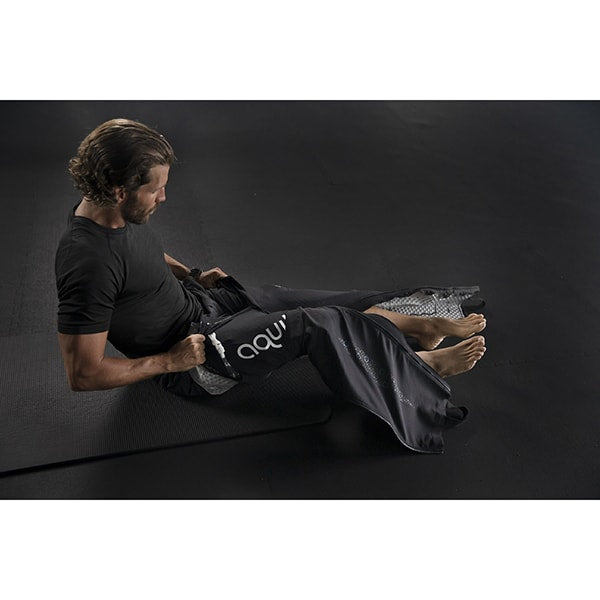 Aquilo Sports Cryo-Compression Recovery Pants With Model