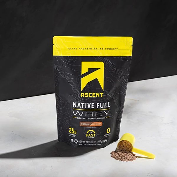 Ascent Whey Protein Powder - Chocolate Peanut Butter