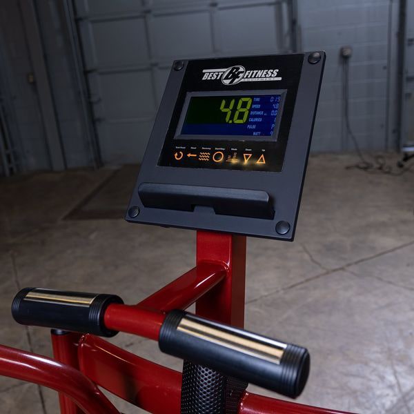 Best Fitness BFE2 Center Drive Elliptical Trainer Display