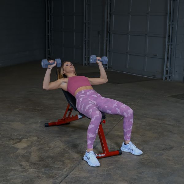 Best Fitness BFFID25 Adjustable Bench Exercise Demo 1