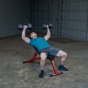 Best Fitness BFFID25 Adjustable Bench Exercise Demo 2