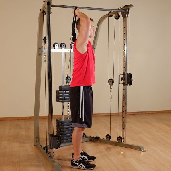 Best Fitness BFFT10R Functional Trainer Exercise Demo 1