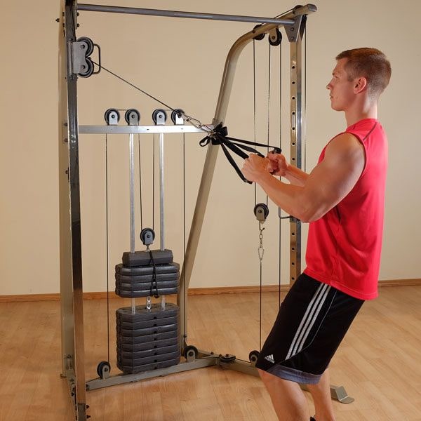 Best Fitness BFFT10R Functional Trainer Exercise Demo 4