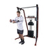 Best Fitness BFFT10R Functional Trainer Front Side View
