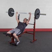 Best Fitness BFOB10 Olympic Bench With Leg Developer Chess Press 1