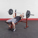 Best Fitness BFOB10 Olympic Bench With Leg Developer Chest Press 2