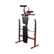 Best Fitness BFOB10 Olympic Bench With Leg Developer Folded