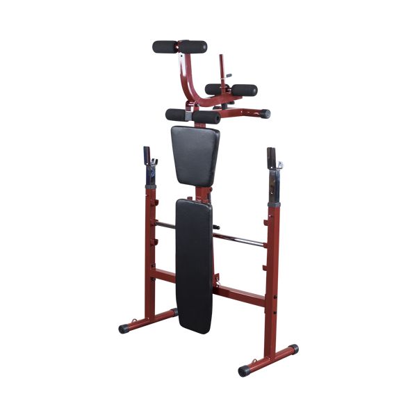 Best Fitness BFOB10 Olympic Bench With Leg Developer Folded