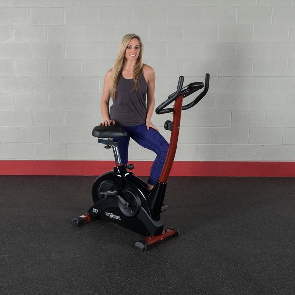 Best Fitness BFUB1 Upright Bike Posed 2